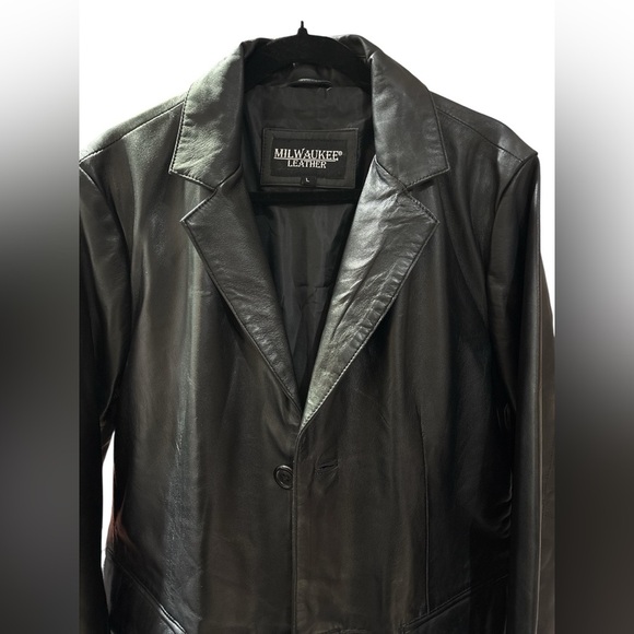 Milwaukee Leather Men's Black Jacket - Picture 5 of 5
